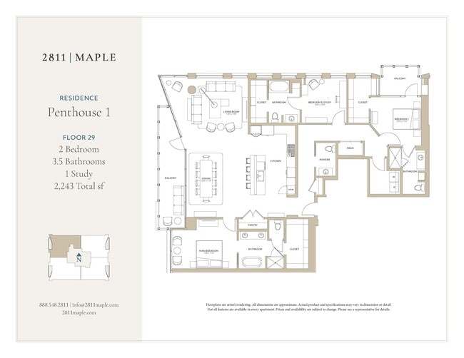 Floorplan - 2811 Maple