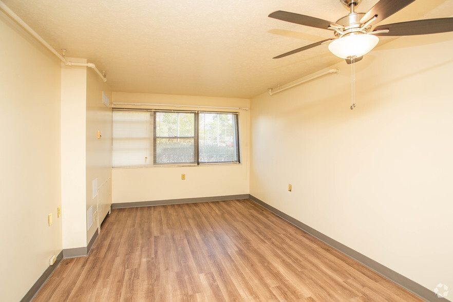 1BR, 1BA - 500 SF - Living Room - J.O. Blanton House - Senior Living