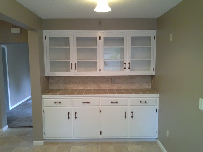 Hutch in dining room off kitchen - 205 2nd St W