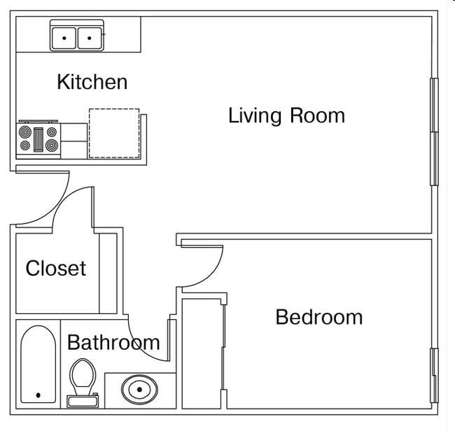 1br/1ba - Chapel Corner (55 & Older Senior Community)