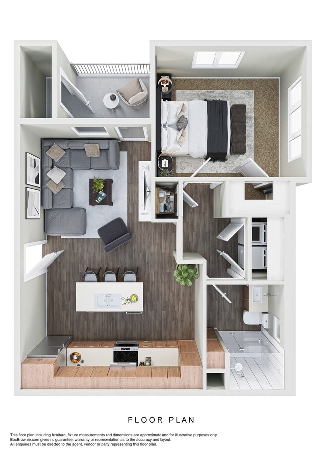 Floorplan - Ridge View Apartments