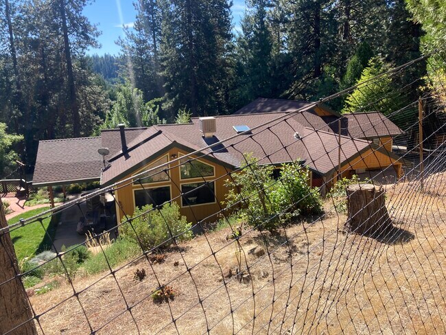 House from Hill Above - 26927 Manzanita Ct