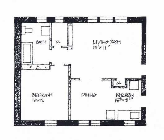 Floorplan - 543-49 W. Arlington Pl.