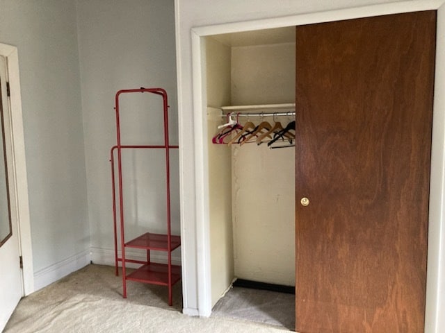 East Bedroom, large closet, caddy clothing rack, radiator heat - 227 Buckingham Pl