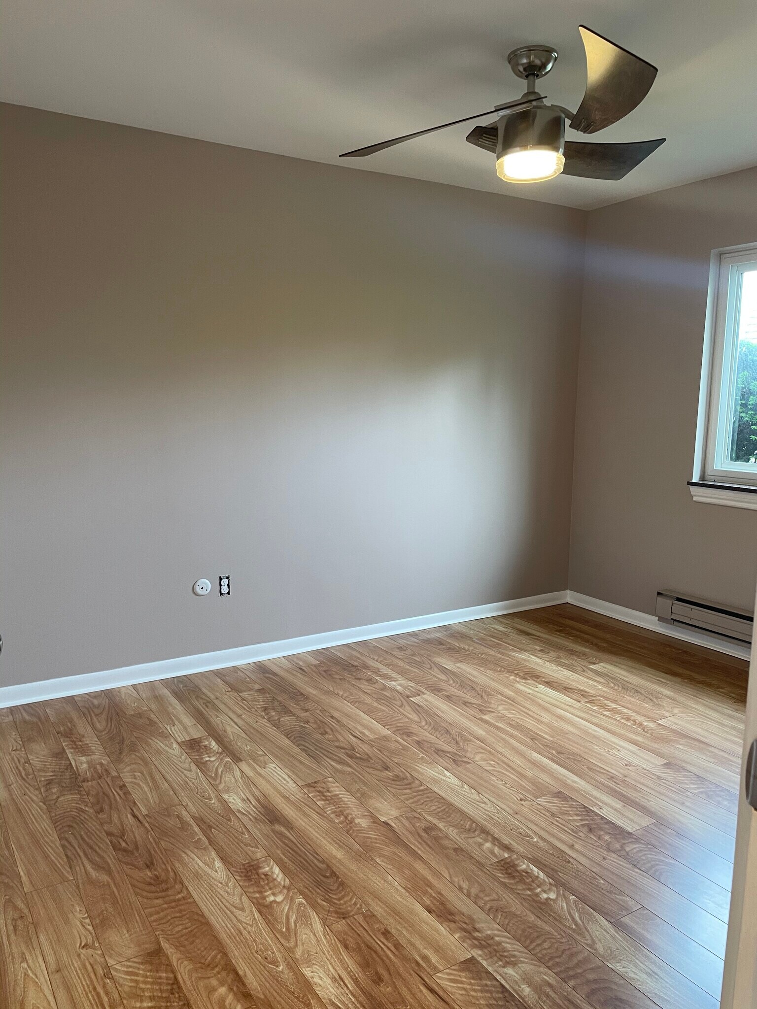 Bedroom with new flooring - 1804 Colonial Village Way