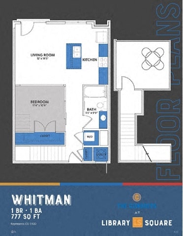 Floorplan - The Congress at Library Square