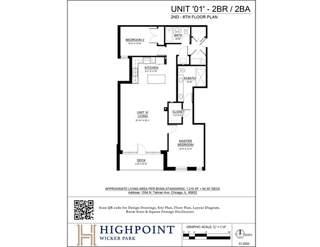 Floorplan - HIGHPOINT Wicker Park