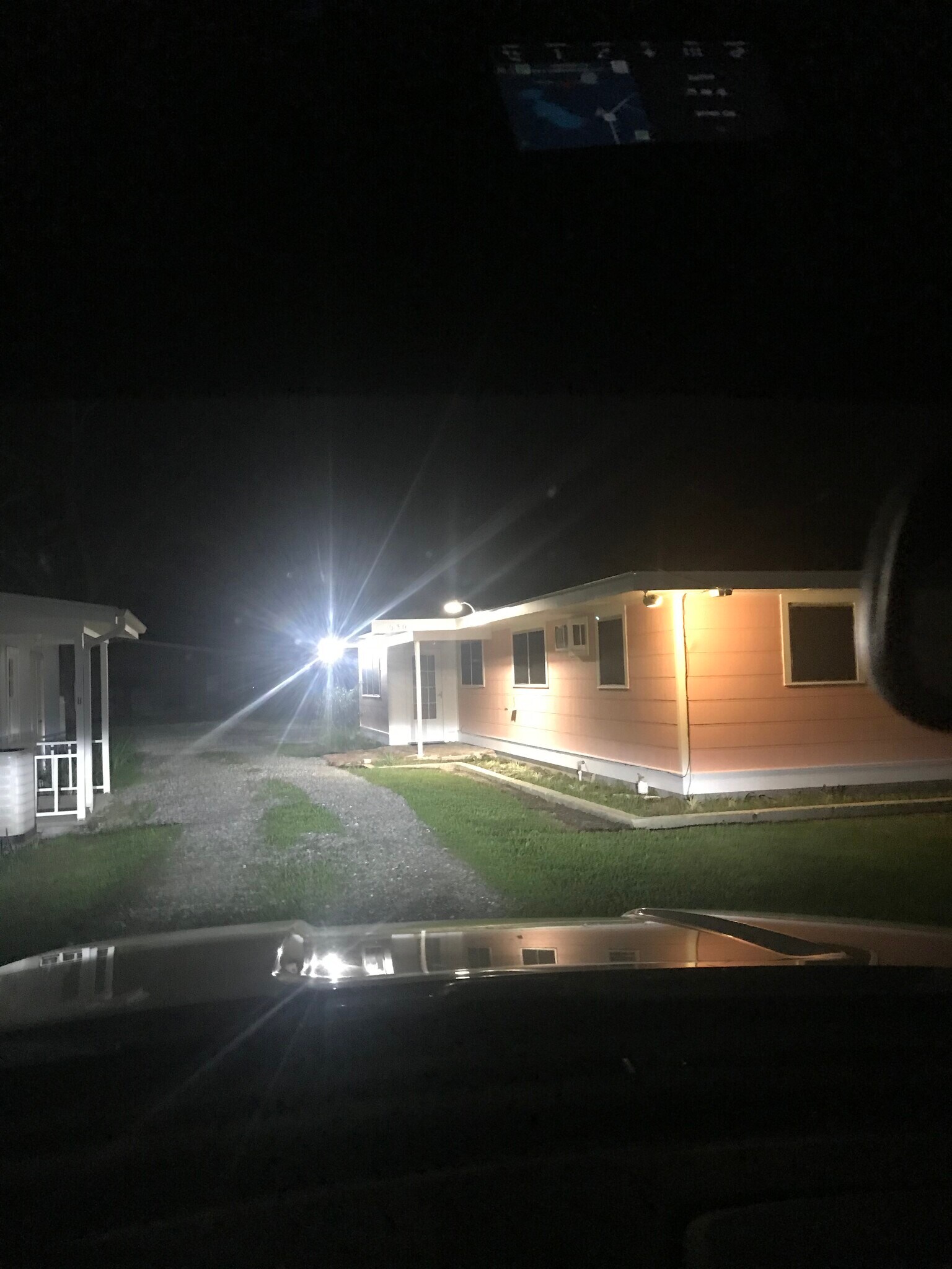 Night drive view - 5306 LA-1