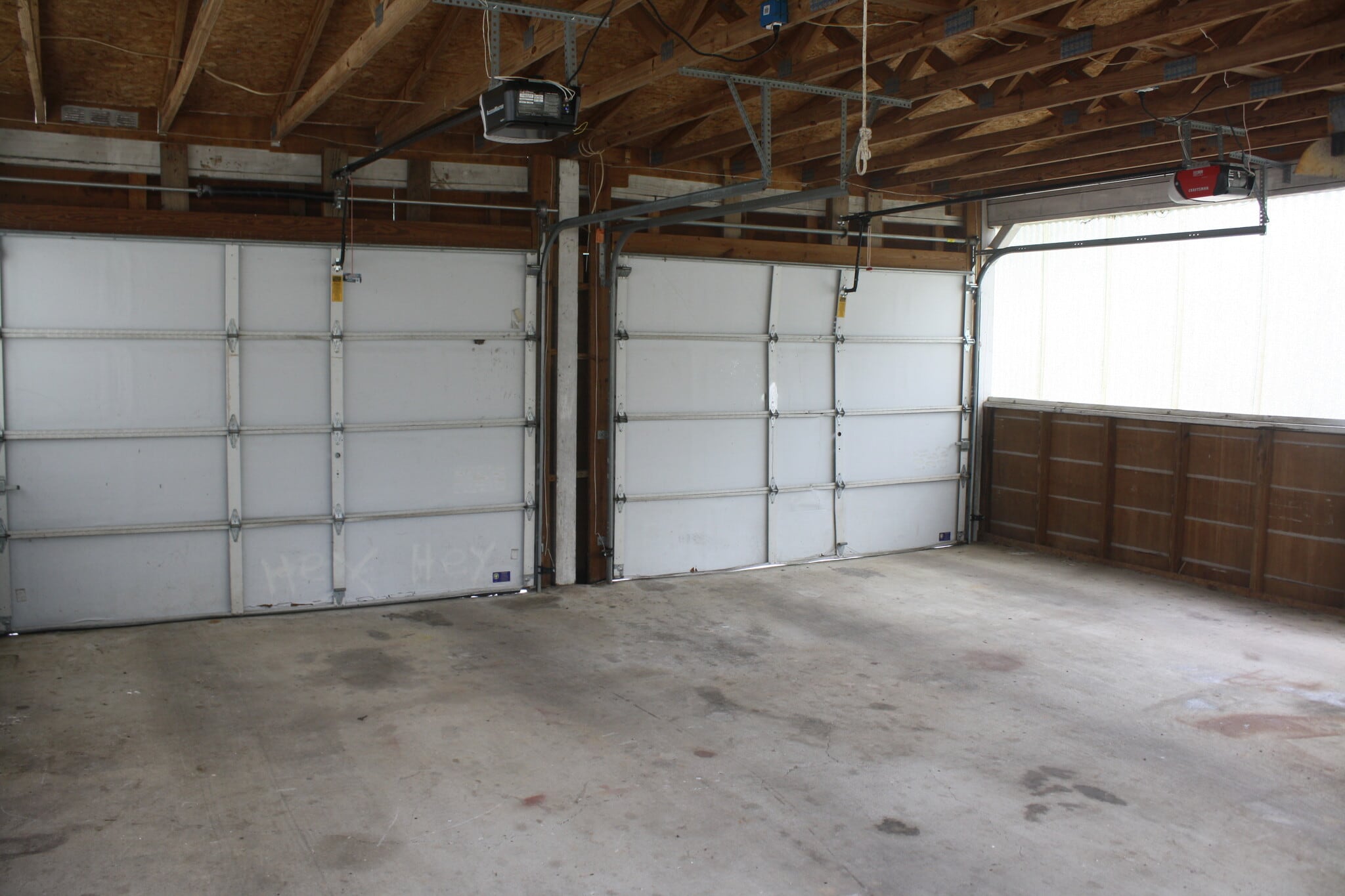 inside the garage - 3305 Peaceway Dr