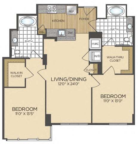 Floorplan - 909