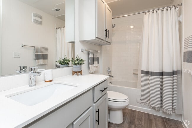 1BR, 1BA - 629SF Bathroom - ABACUS ALAMO RANCH