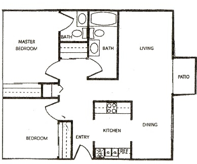 The Falls - Canyon Club Apartments