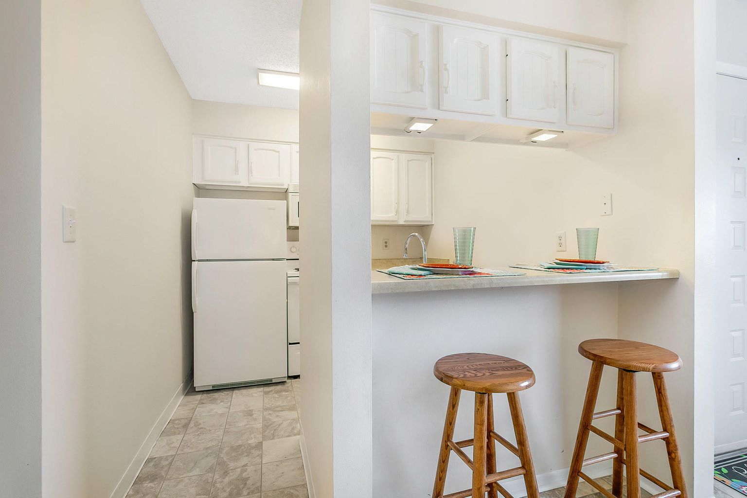 Kitchen View from Living Room - 32 Coventry Ln