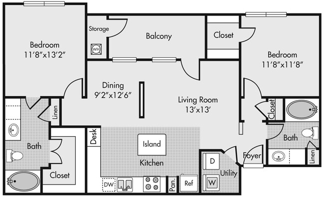 Floorplan - Highlands Hill Country