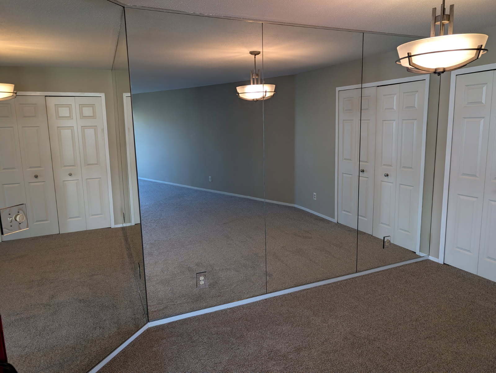 Mirrored Dining Room Wall - 122 Demont Avenue East