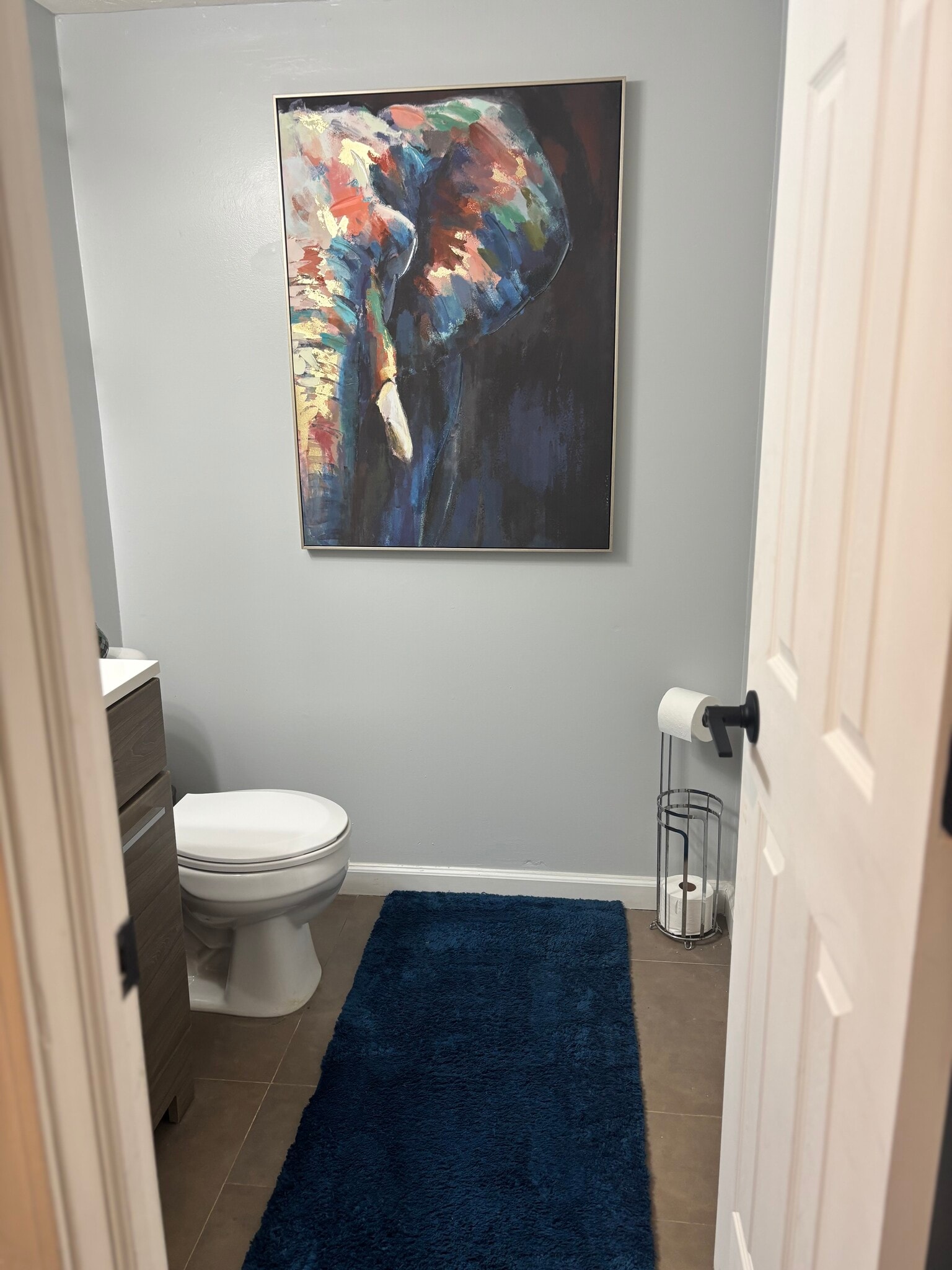 Half bath downstairs - 7749 Wind Run Cir