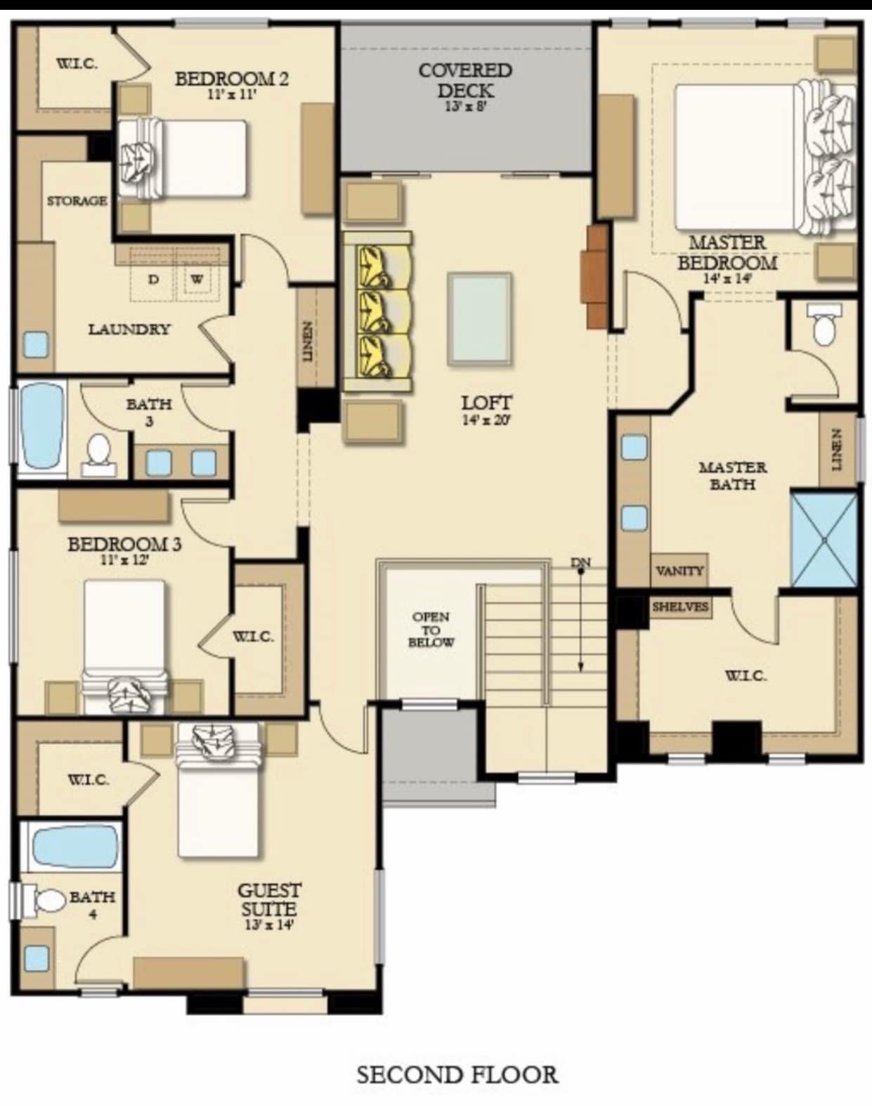 Second Floor - 2008 Gumbinger Pl