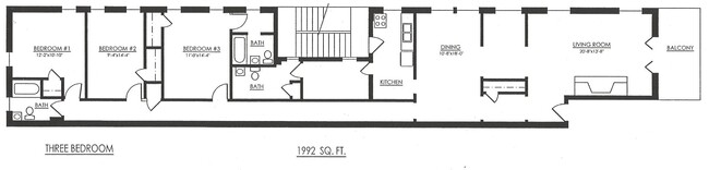 Floorplan - St. Regis Apartments