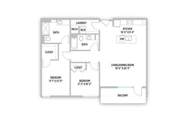 Floorplan - Icon at Gallerie