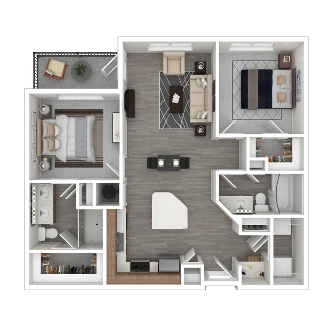 Floorplan - Cortland Allen Station