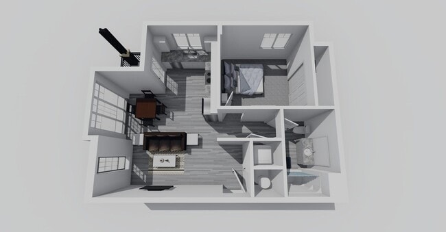 Floorplan - 305 W. Clark St