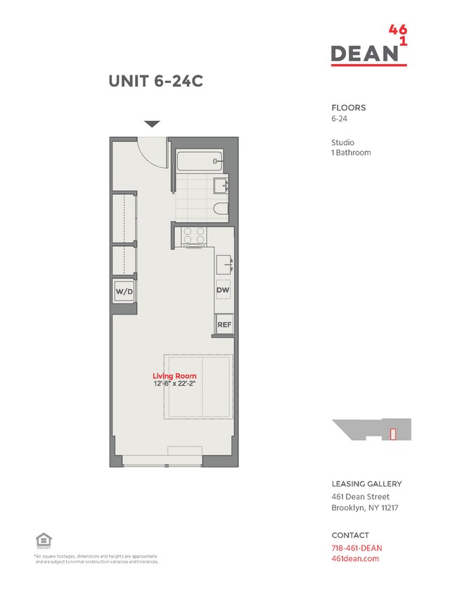 Floorplan - 461 Dean