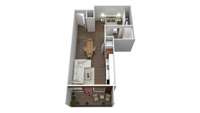 Floorplan - Flow Eastlake Apartments