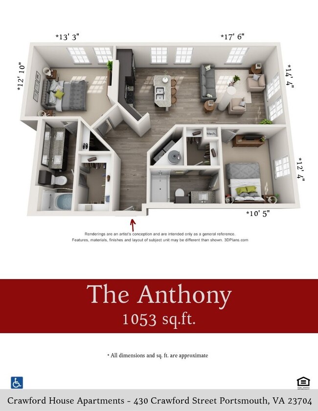 Floorplan - Crawford House