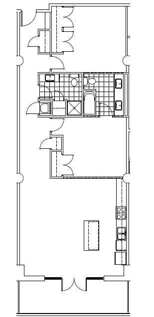 2BR/2BA - Chesapeake Lofts