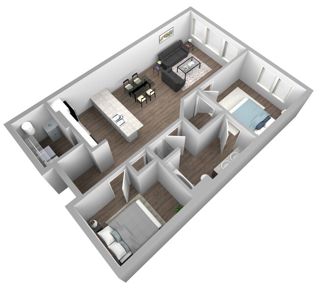 Floorplan - Ingram Manor Apartments
