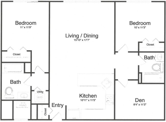 Floorplan - Courtyard at Jefferson