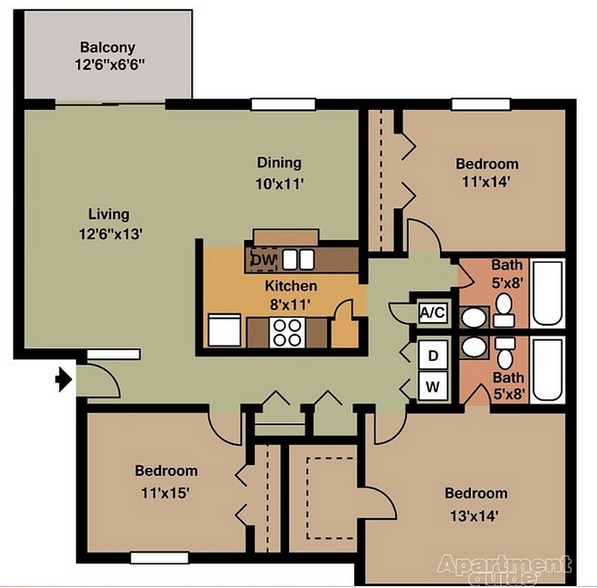 3 Bedroom - Eastwood Oaks