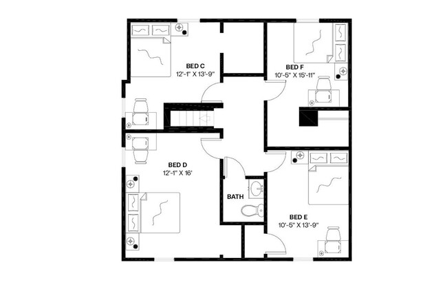 Building Photo - Private bedroom in 6 bed/1.5 bath Home