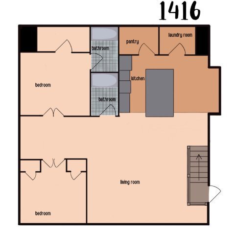 Floorplan - Midtown Square