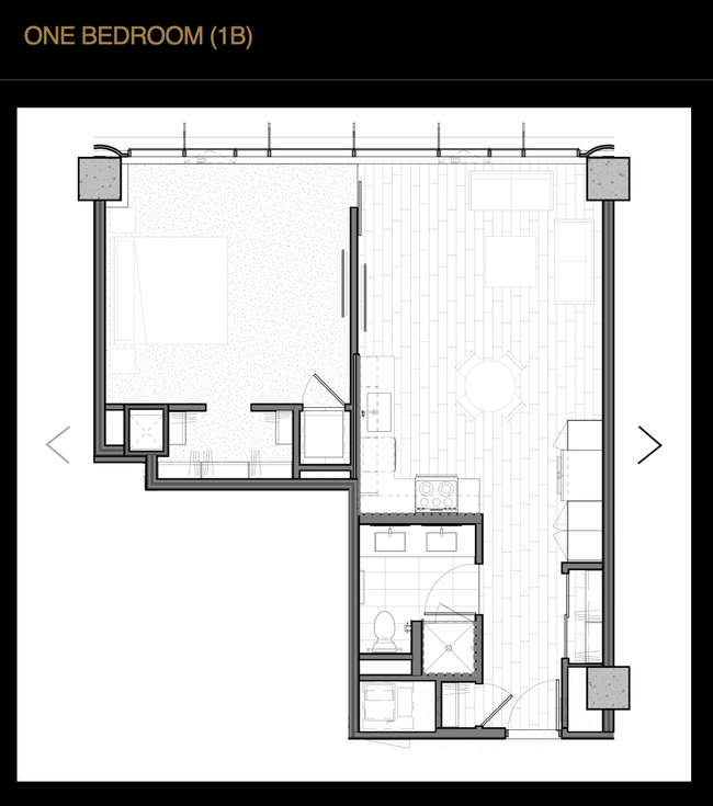 1 Bed - One Camelback