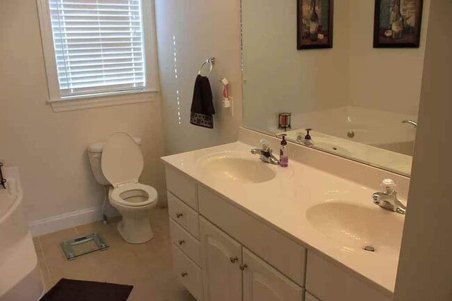 master bath dual vanity - 2418 Madeline Meadow Dr