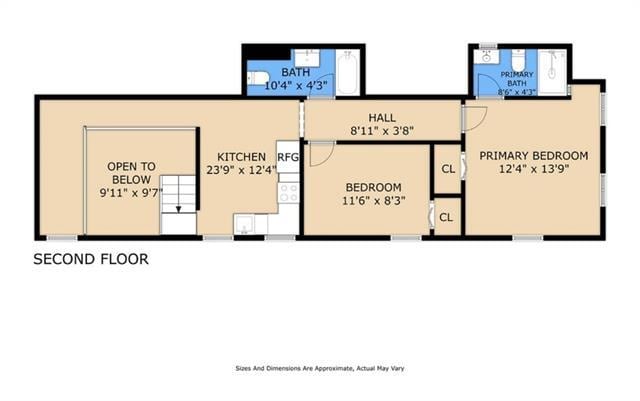 Unit 103 (Living room on First floor) - 914 Dante St