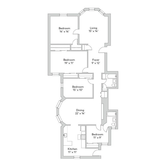 Interior Photo - 5533 S. Blackstone