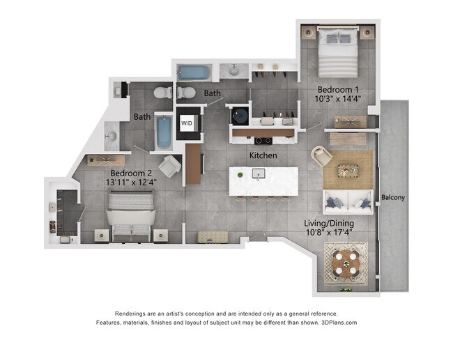 Floorplan - 201 E Front St