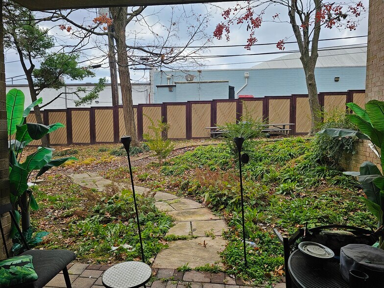 Walkout fenced space - 2306 Greenery Ln