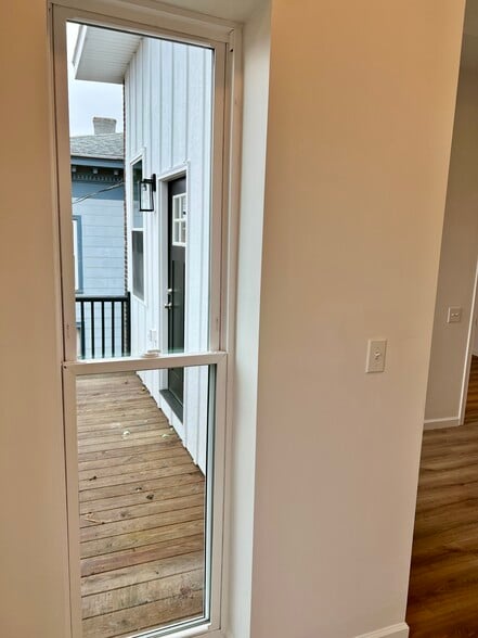 bedroom 1 window to porch - 110 W 3rd St