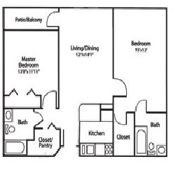 2BR/2BA - Kings Reserve Sterlng