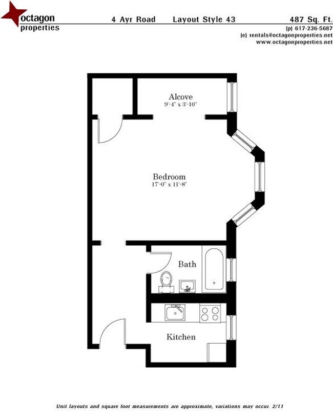 Building Photo - Recently renovated studio apartment in Brighton available 9/1/26