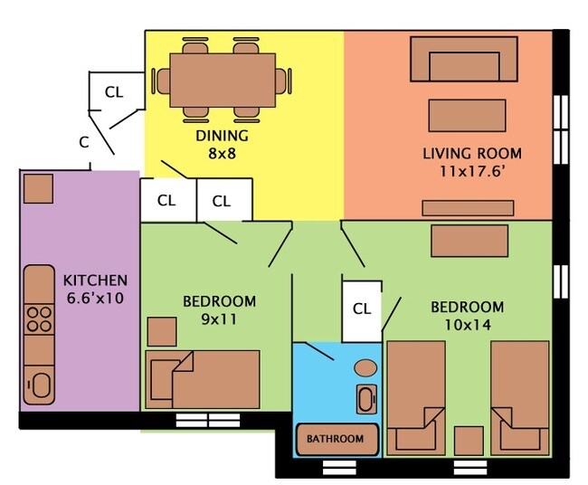 Floorplan - Fairbridge Commons
