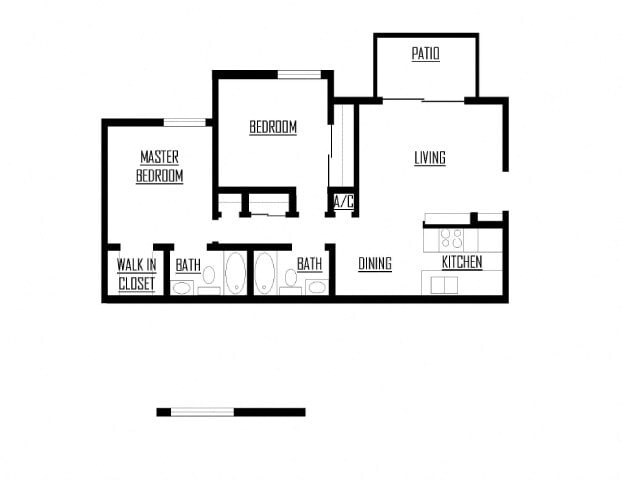 Floorplan - Peaks at Live Oak