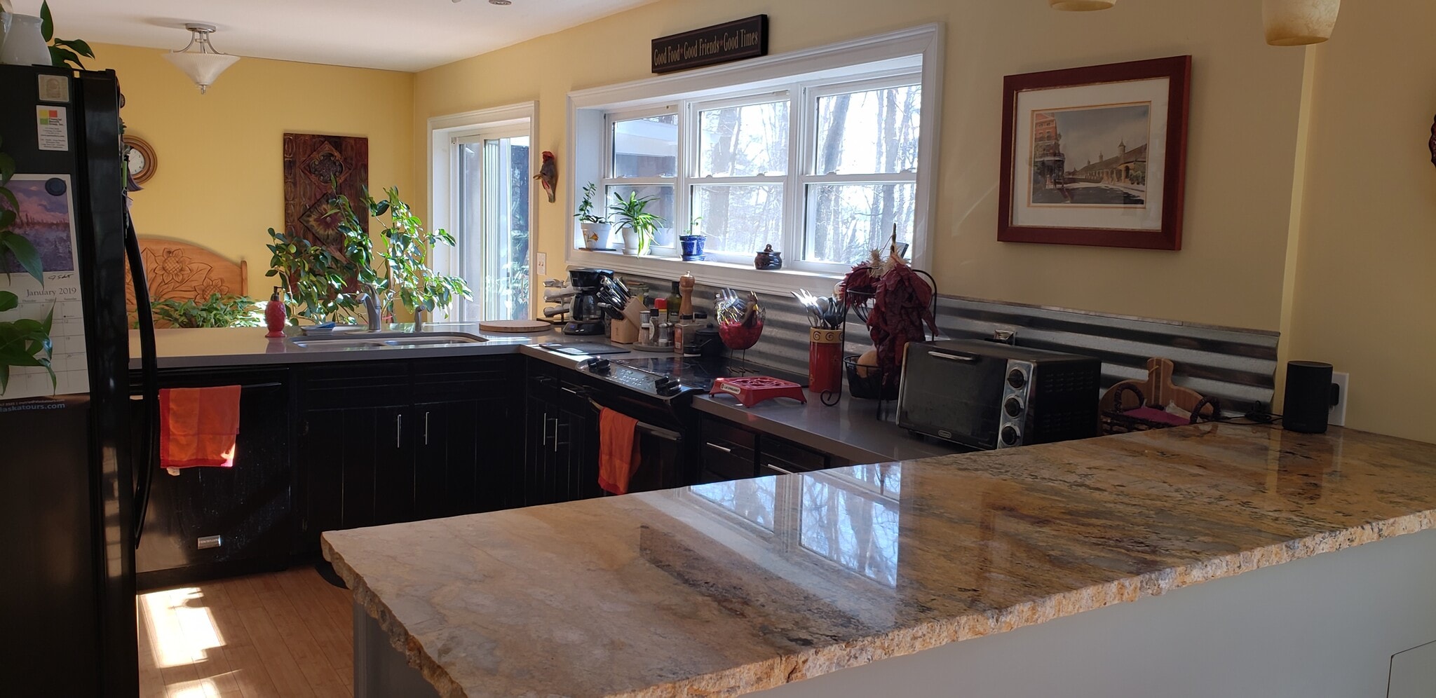 Kitchen with great views - 4735 Pilgrim Mill Rd