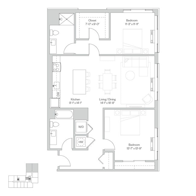 Floorplan - Roxford at The Crosswalks