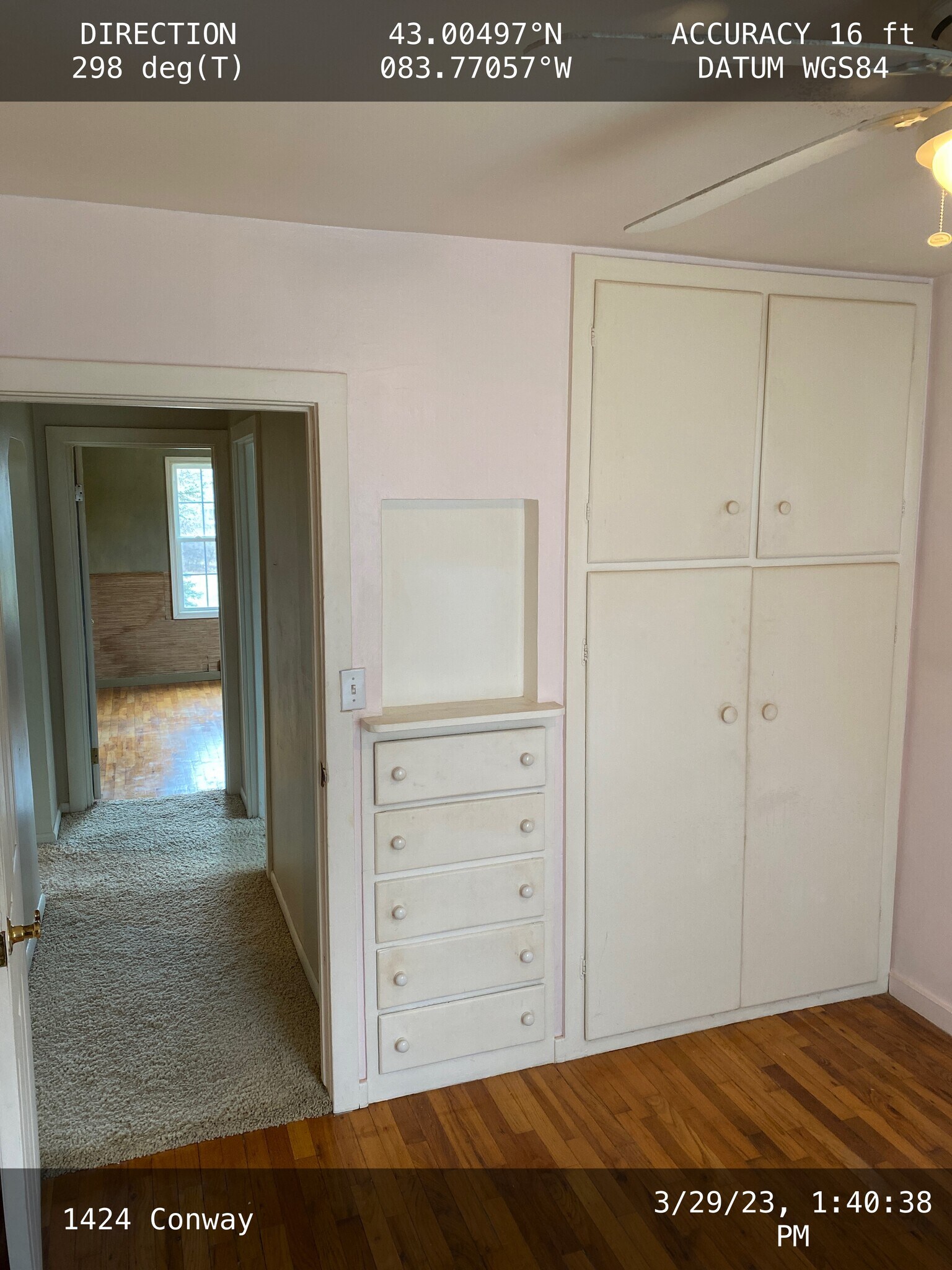 Bedroom 2 Closet - 1424 Conway St