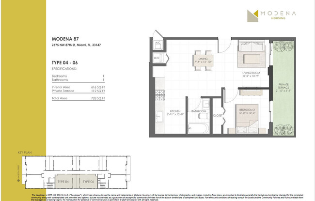 Floorplan - Modena 87