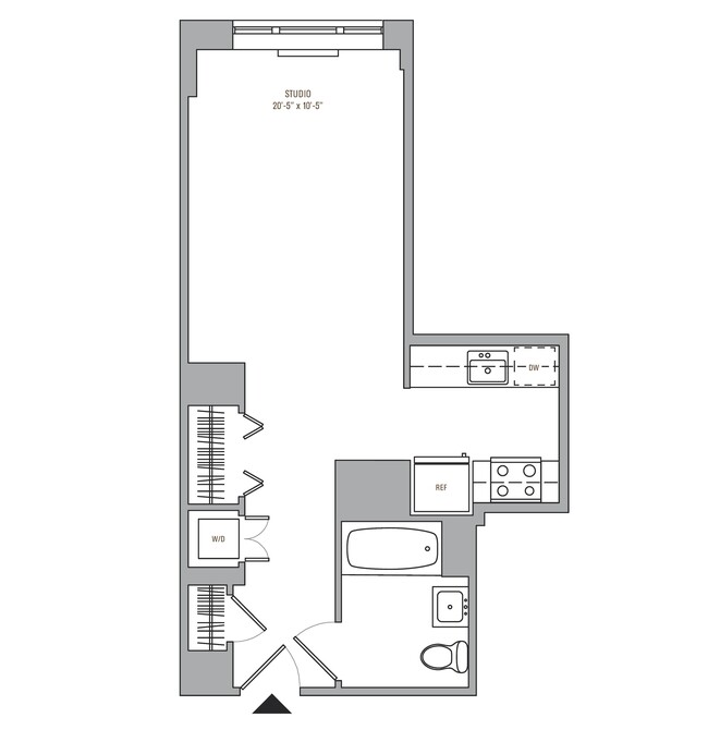 Floorplan - Hoyt & Horn Apartments